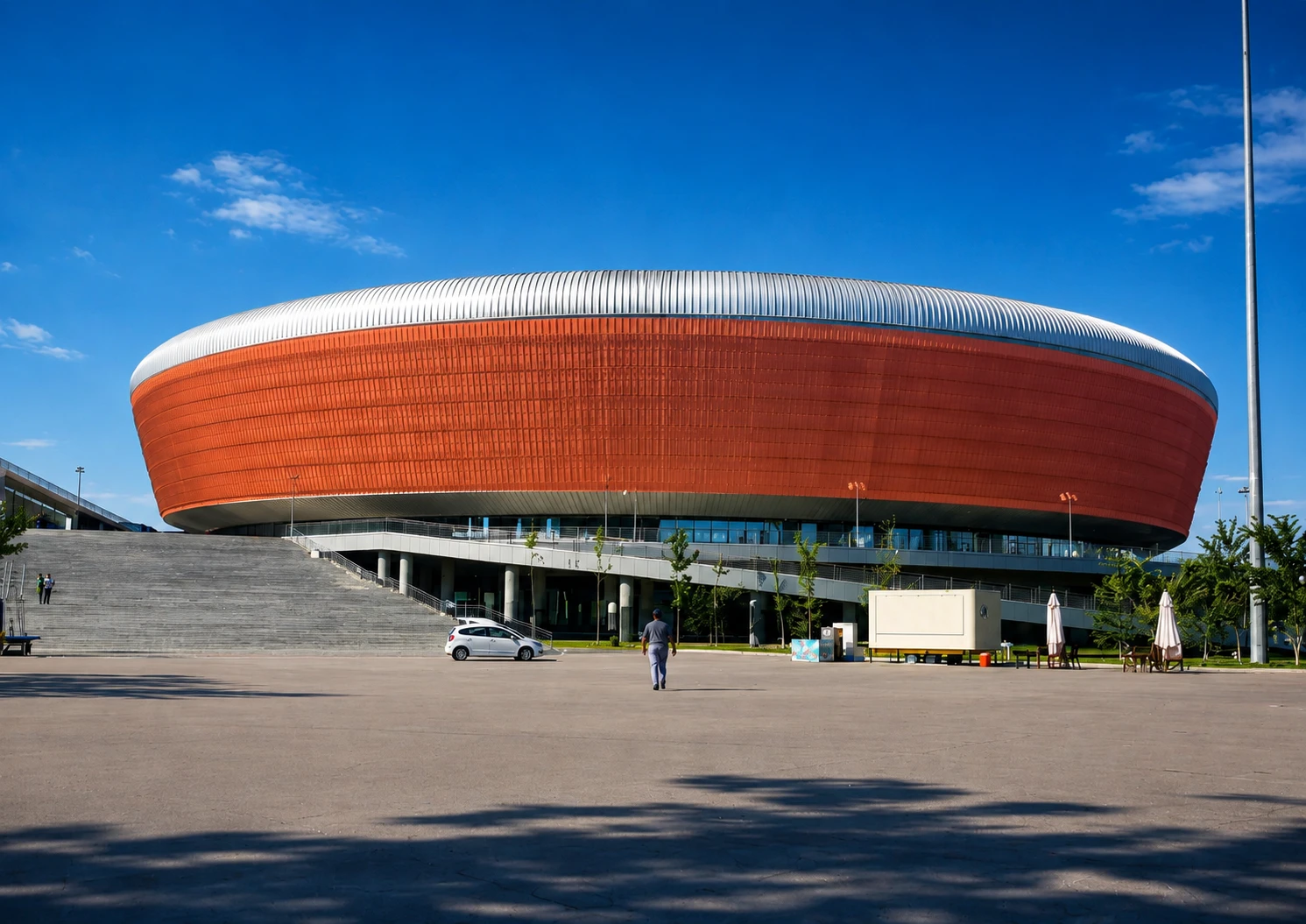 Humo Arena Ташкент — внешний вид и LED-экран